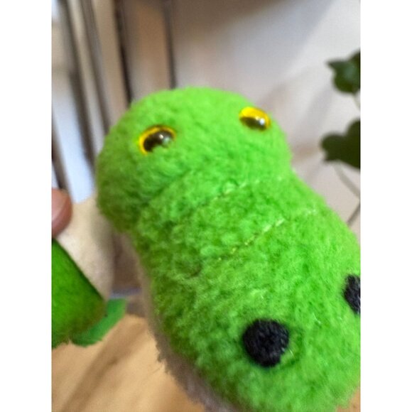 Mini Plush Green Gator with Logo Shirt - Picture 4 of 7